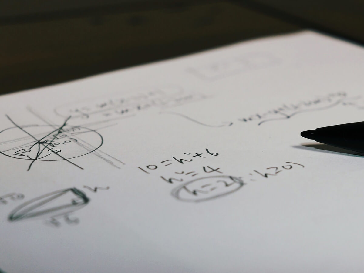 math study pencil on paper